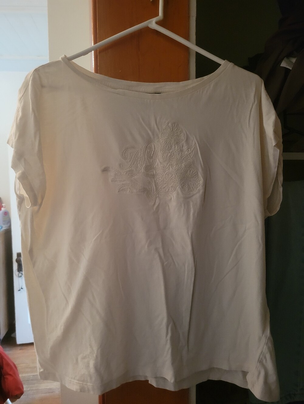 Women's White Ralph Lauren Shirt